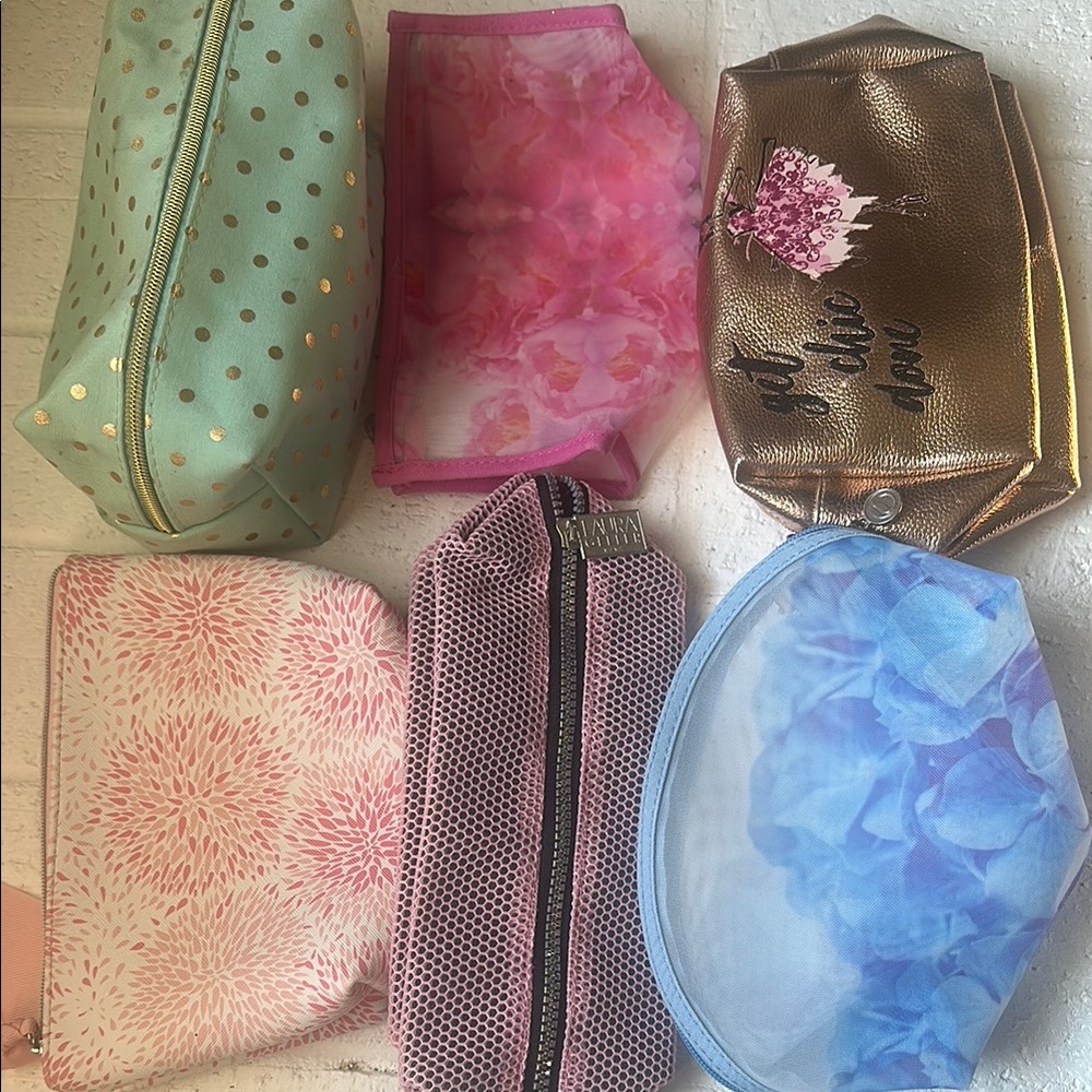 🌵3 for $10🌵 Bundle of 6 Cosmetic Bags